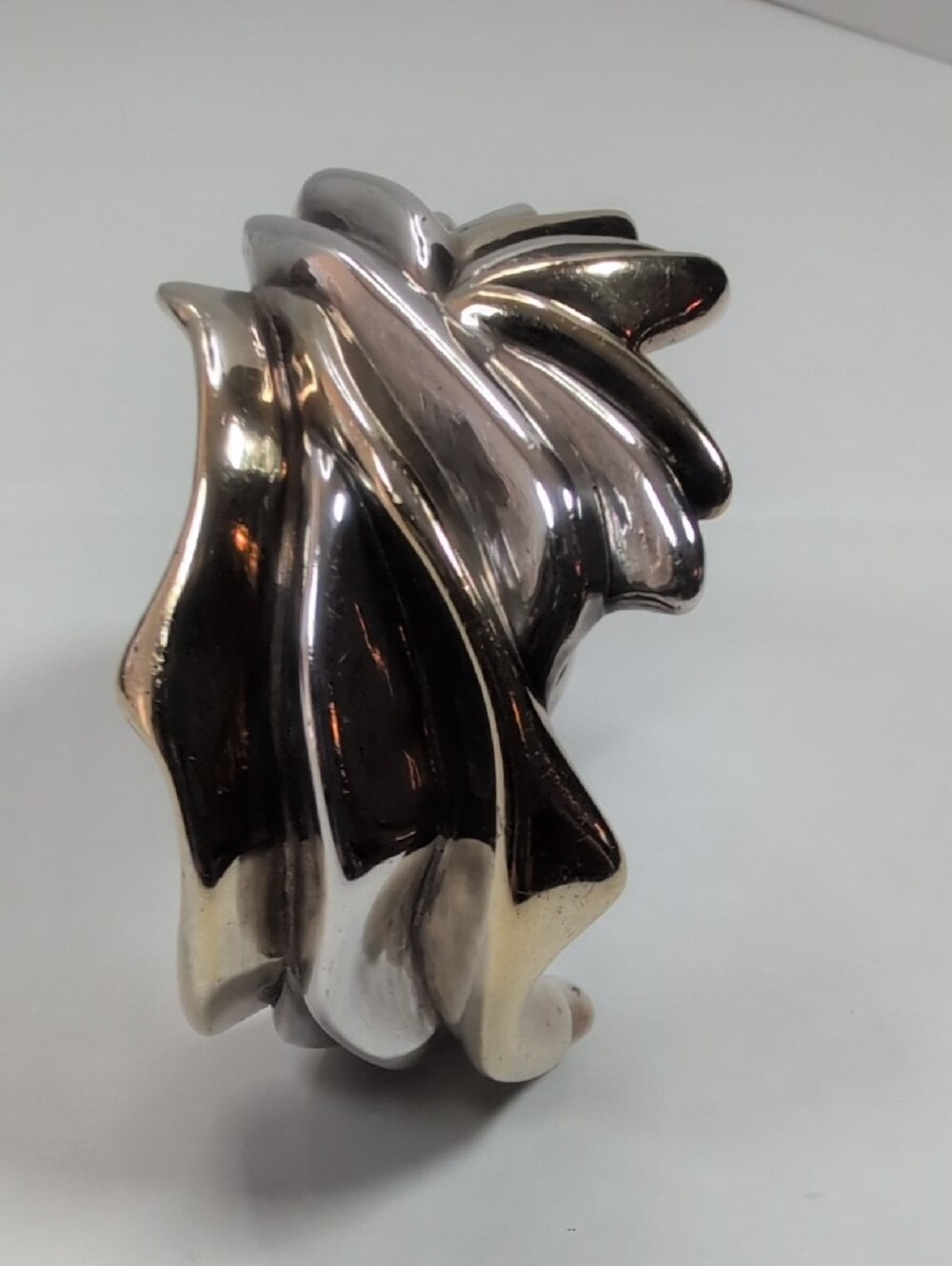 Vintage Orit Schatzman O.S. 925 Sterling Silver Two-Tone Sculpture - Picture 4 of 10